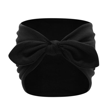 Black spa headband